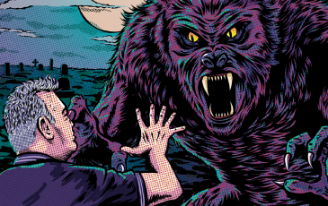 Stewart Lee vs The Man-Wulf