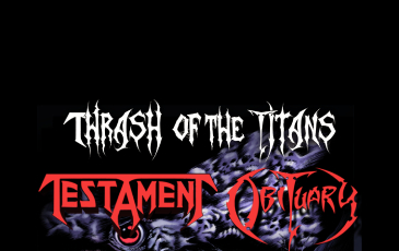 Testament & Obituary - Thrash Of The Titans Tour 