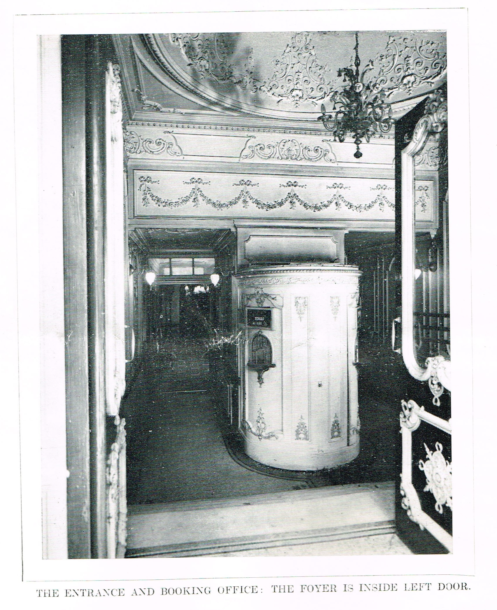 Foyer of The Olympia Theatre - pre 1960's